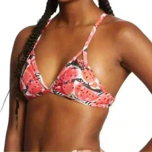 Speedo Turnz Competitive Endurance Cross Back Swim Top Watermelons XS NWT - Picture 1 of 5